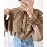 取り外し可能なビッグレース衿3wayキャンディスリーブブラウス | Classical Elf | 詳細画像24