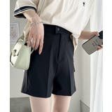 【mily bilet】ハンサムな大人顔。ハイウエストショートパンツ | Classical Elf | 詳細画像1