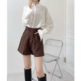 【mily bilet】ハンサムな大人顔。ハイウエストショートパンツ | Classical Elf | 詳細画像13