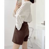 【mily bilet】ハンサムな大人顔。ハイウエストショートパンツ | Classical Elf | 詳細画像15