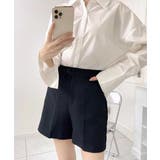 【mily bilet】ハンサムな大人顔。ハイウエストショートパンツ | Classical Elf | 詳細画像5