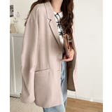 軽やかで大人可愛い。リネンライクリボンストラップ付きテーラージャケット | Classical Elf  | 詳細画像19