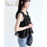 【mily bilet】愛され大人フェミニン。リボン使いフリルオーガンジービスチ… | Classical Elf | 詳細画像14