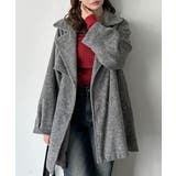 グレー | 【mily bilet】どの角度から見てもかわいく冬のスタイルを格上げ。フェザー… | Classical Elf 