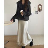 ふんわりシルエットが魅せる、上品フェミニンスタイル。前後2WAYピコレース使いフ… | Classical Elf  | 詳細画像11 