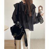 ふんわりシルエットが魅せる、上品フェミニンスタイル。前後2WAYピコレース使いフ… | Classical Elf  | 詳細画像14 