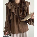 ふんわりシルエットが魅せる、上品フェミニンスタイル。前後2WAYピコレース使いフ… | Classical Elf  | 詳細画像18 