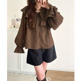 ふんわりシルエットが魅せる、上品フェミニンスタイル。前後2WAYピコレース使いフ… | Classical Elf  | 詳細画像20 