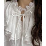 ふんわりシルエットが魅せる、上品フェミニンスタイル。前後2WAYピコレース使いフ… | Classical Elf  | 詳細画像25 