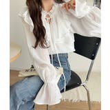 ふんわりシルエットが魅せる、上品フェミニンスタイル。前後2WAYピコレース使いフ… | Classical Elf  | 詳細画像4 