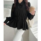 【mily bilet】一枚で、主役級◎。ビスチェ見えパフスリーブペプラム裾シャ… | Classical Elf  | 詳細画像14 