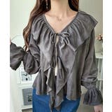 【mily bilet】ひらりと可憐に、上品フェミニン。フェイクスエード前開きリ… | Classical Elf  | 詳細画像7 