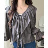 【mily bilet】ひらりと可憐に、上品フェミニン。フェイクスエード前開きリ… | Classical Elf  | 詳細画像9 