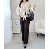 【mily bilet】ひらりと可憐に、上品フェミニン。フェイクスエード前開きリ… | Classical Elf  | 詳細画像21 