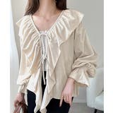 ベージュ | 【mily bilet】ひらりと可憐に、上品フェミニン。フェイクスエード前開きリ… | Classical Elf 