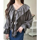 【mily bilet】ひらりと可憐に、上品フェミニン。フェイクスエード前開きリ… | Classical Elf  | 詳細画像2 