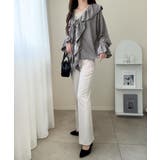 【mily bilet】ひらりと可憐に、上品フェミニン。フェイクスエード前開きリ… | Classical Elf  | 詳細画像4 