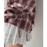 【mily bilet】アレンジ自在！2wayオフショルチェック柄襟シャツ（長袖… | Classical Elf  | 詳細画像24 