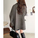 【mily bilet】大人ガーリーを着こなす。スエード調素材リボン使いテーラー… | Classical Elf  | 詳細画像8 