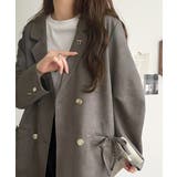 【mily bilet】大人ガーリーを着こなす。スエード調素材リボン使いテーラー… | Classical Elf  | 詳細画像4 