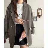 【mily bilet】大人ガーリーを着こなす。スエード調素材リボン使いテーラー… | Classical Elf  | 詳細画像5 