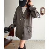 【mily bilet】大人ガーリーを着こなす。スエード調素材リボン使いテーラー… | Classical Elf  | 詳細画像7 