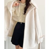 【mily bilet】クラシカルさとモダンさを両立。花刺繍ケープブラウス | Classical Elf  | 詳細画像7 