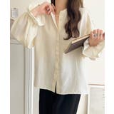 【mily bilet】クラシカルさとモダンさを両立。花刺繍ケープブラウス | Classical Elf  | 詳細画像9 