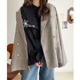 【mily bilet】クラシカルさとモダンさを両立。花刺繍ケープブラウス | Classical Elf  | 詳細画像17 