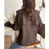 【mily bilet】クラシカルさとモダンさを両立。花刺繍ケープブラウス | Classical Elf  | 詳細画像22 