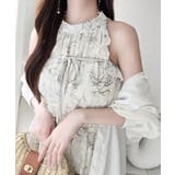 花柄アイボリー | 【mily bilet】女性らしさを引き立てるディテールが魅力。アメスリ リボン… | Classical Elf