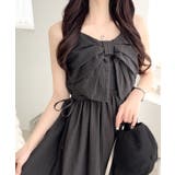 【mily bilet】春夏に映える♪ビッグリボンチェック柄ティアードワンピース… | Classical Elf  | 詳細画像9 