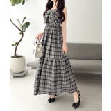 【mily bilet】春夏に映える♪ビッグリボンチェック柄ティアードワンピース… | Classical Elf  | 詳細画像13 