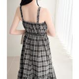 【mily bilet】春夏に映える♪ビッグリボンチェック柄ティアードワンピース… | Classical Elf  | 詳細画像16 