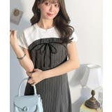 【mily bilet】こなれ感抜群の最旬レイヤード。Tシャツレイヤード風 スト… | Classical Elf  | 詳細画像10 