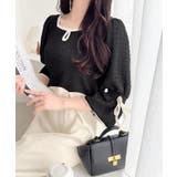 【mily bilet】さりげないスリットにきゅん♪袖リボン付き配色パイピング異… | Classical Elf  | 詳細画像11 