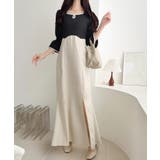 【mily bilet】さりげないスリットにきゅん♪袖リボン付き配色パイピング異… | Classical Elf  | 詳細画像12 