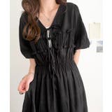 【mily bilet】1枚で華やぐ♪揺れ感シアーフリルリボンプリーツロングワン… | Classical Elf  | 詳細画像14 