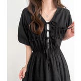 【mily bilet】1枚で華やぐ♪揺れ感シアーフリルリボンプリーツロングワン… | Classical Elf  | 詳細画像18 