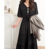 【mily bilet】1枚で華やぐ♪揺れ感シアーフリルリボンプリーツロングワン… | Classical Elf  | 詳細画像19 