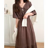 【mily bilet】1枚で華やぐ♪揺れ感シアーフリルリボンプリーツロングワン… | Classical Elf  | 詳細画像28 