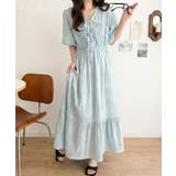 【mily bilet】1枚で華やぐ♪揺れ感シアーフリルリボンプリーツロングワン… | Classical Elf  | 詳細画像33 