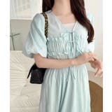 【mily bilet】1枚で華やぐ♪揺れ感シアーフリルリボンプリーツロングワン… | Classical Elf  | 詳細画像34 