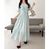 【mily bilet】1枚で華やぐ♪揺れ感シアーフリルリボンプリーツロングワン… | Classical Elf  | 詳細画像37 