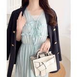 【mily bilet】1枚で華やぐ♪揺れ感シアーフリルリボンプリーツロングワン… | Classical Elf  | 詳細画像44 