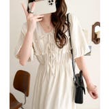 【mily bilet】1枚で華やぐ♪揺れ感シアーフリルリボンプリーツロングワン… | Classical Elf  | 詳細画像4 