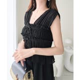 【mily bilet】一枚で主役級！大人フェミニンなシャーリングフリルティアー… | Classical Elf  | 詳細画像10 