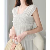 【mily bilet】一枚で主役級！大人フェミニンなシャーリングフリルティアー… | Classical Elf  | 詳細画像1 