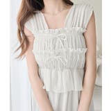 【mily bilet】一枚で主役級！大人フェミニンなシャーリングフリルティアー… | Classical Elf  | 詳細画像3 