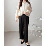 【mily bilet】甘さはやさしく、印象は品よく。旬顔を叶える裾フリルブラウ… | Classical Elf | 詳細画像7